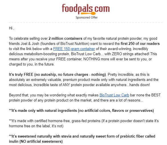 foodpals email