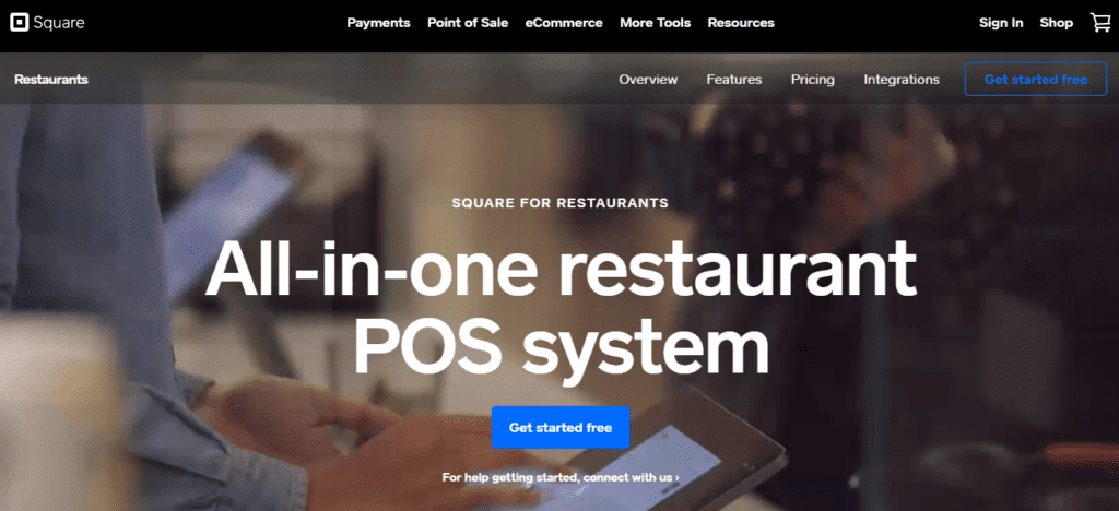 Square for restaurants