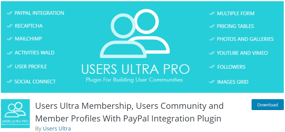 Users Ultra Membership Plugin