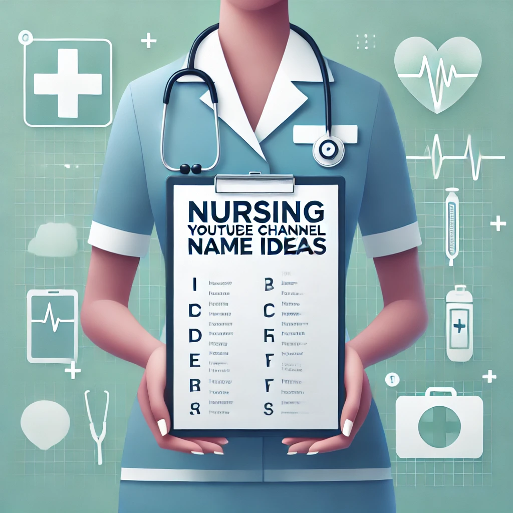 Top Nursing YouTube Channel Name Ideas – SEO Sandwitch