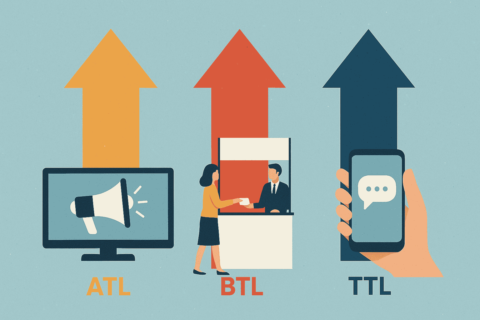 ATL, BTL, & TTL in Advertising: Methods and Differences
